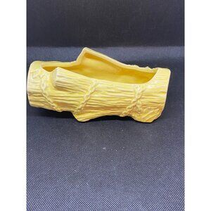 McCoy Log Planter Yellow